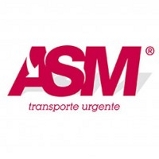 logotipo de "ASM transportes"
